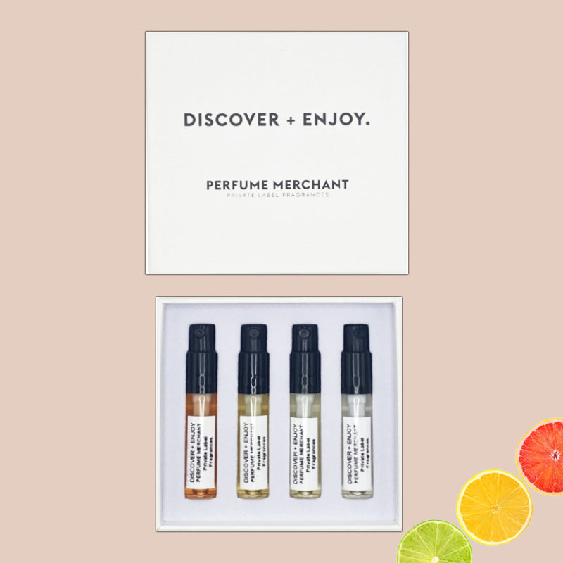 FRESH SCENT FAMILY DISCOVERY PACK | Sample box from Perfume Merchant